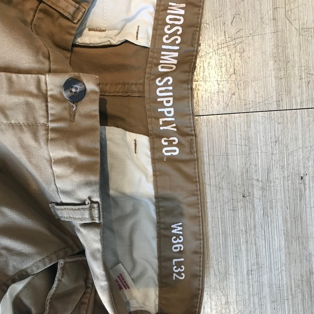 Cargo pants tan/khaki Mossimo Supply Co. 36 x 32